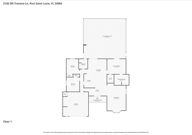 Homes for sale in Port St Lucie, FL | 2126 Sw Trenton Ln, Port St Lucie, FL 34984 | MLS# B26054732