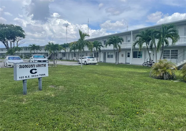 Photo 1 of Condo for sale at 165 Ne 203rd Ter #26, Miami Gardens, FL 33179 | MLS# A12060608 | Listing updated on 2026-10-01
