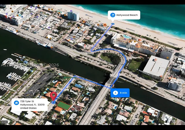 Photo 1 of Land for sale at 728 Tyler St, Hollywood, FL 33019 | MLS# A12061412 | Listing updated on 2026-07-29