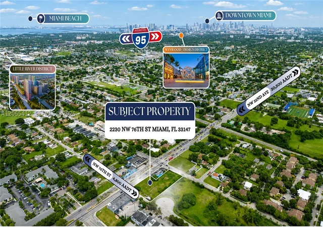 Land for sale at 2230 Nw 76Th St, Miami, FL 33147 | MLS# A12065412