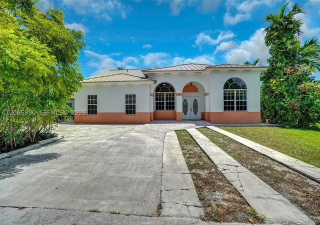 Single family home for sale at 25 Ludlam Dr, Miami Springs, FL 33166 | MLS# A12065980
