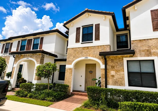 Photo 1 of Townhouse for sale at 3382 W 114th Ter, Hialeah, FL 33018 | MLS# A12068979 | Listing updated on 2026-09-24