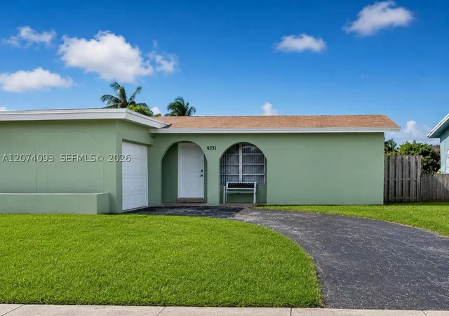 Photo 1 of Single family home for sale at 9331 Nw 24th Pl, Sunrise, FL 33322 | MLS# A12074093 | Listing updated on 2026-10-07