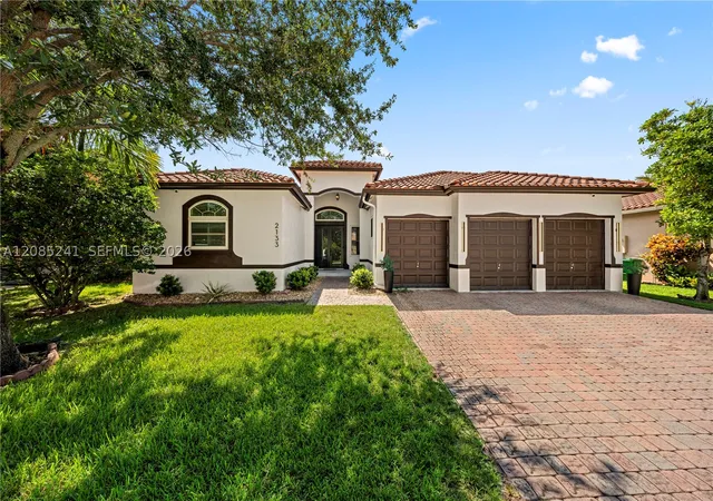 Single family home for sale at 2133 SW 118th Avenue, Miramar, FL 33025 | MLS# A12085241
