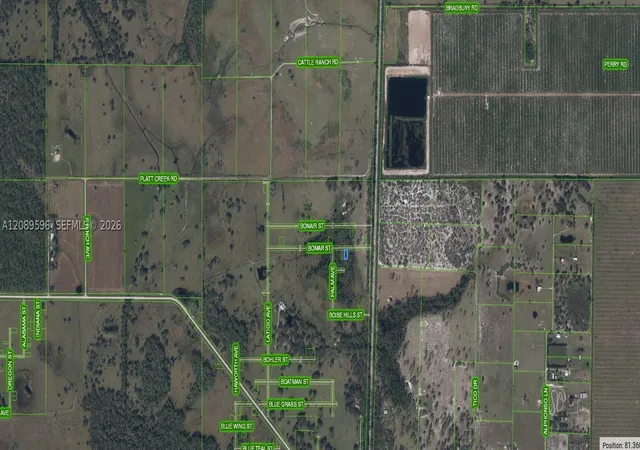 Photo 3 of Land for sale at 525 Bomar St, Venus, FL 33960 | MLS# A12089596 | Listing updated on 2026-09-16