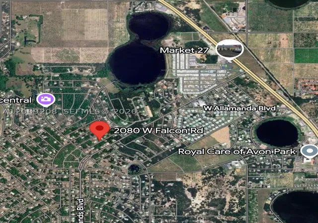 Photo 3 of Land for sale at 2080 W Falcon Rd, Avon Park, FL 33825 | MLS# A12089208 | Listing updated on 2026-09-16