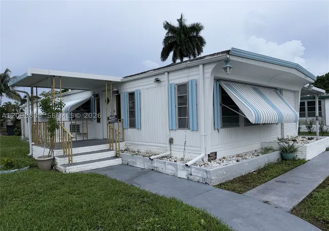 Photo 1 of Manufactured home for sale at 1666 SW 85th Avenue, Davie, FL 33324 | MLS# A12090808 | Listing updated on 2026-10-07