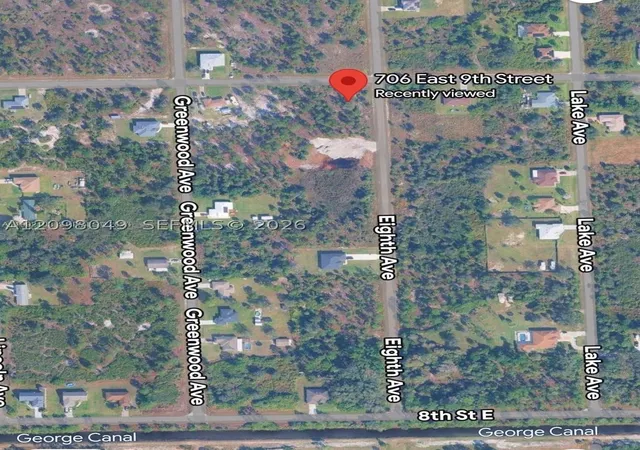 Photo 1 of Land for sale at 706 E 9 Street, Lehigh Acres, FL 33972 | MLS# A12098049 | Listing updated on 2026-10-01