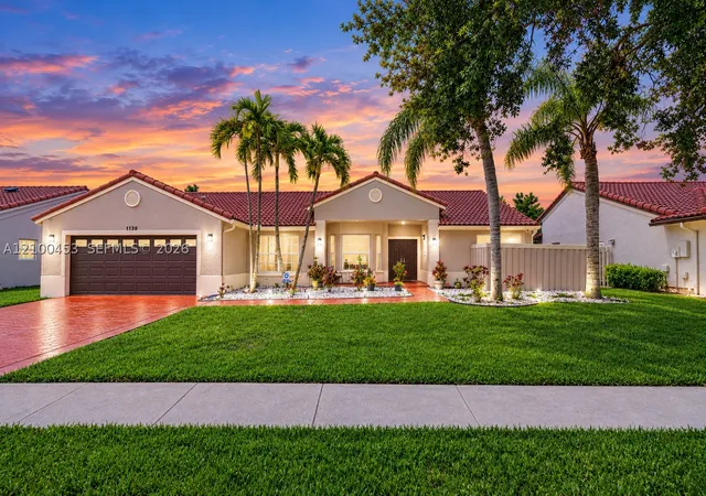 Photo 1 of Single family home for sale at 1130 Nw 133rd Terrace, Sunrise, FL 33323 | MLS# A12100453 | Listing updated on 2026-10-05