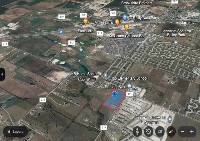Photo 1 of Land for sale at 1965 County Road 315, Jarrell, TX 76537 | MLS# 3933181 | Listing updated on 2026-03-16