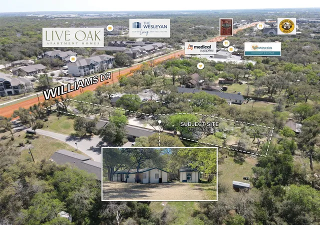 Photo 3 of Land for sale at 4138 Williams Dr, Georgetown, TX 78628 | MLS# 2546715 | Listing updated on 2026-03-16
