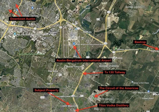 Photo 4 of Land for sale at 11604 Moore Rd, Austin, TX 78719 | MLS# 1069391 | Listing updated on 2026-08-25