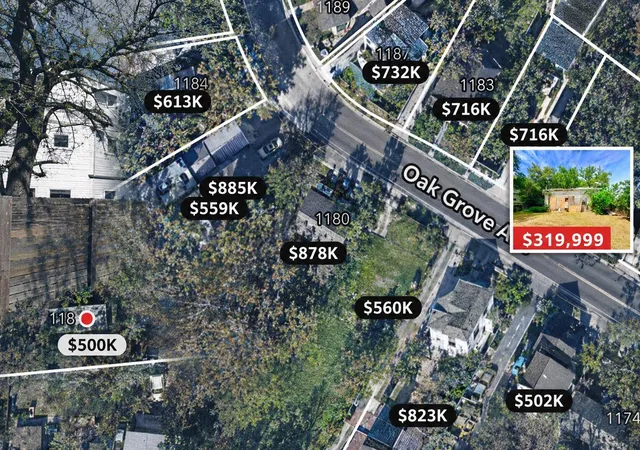 Photo 2 of Single family home for sale at 1181 Oakgrove Ave, Austin, TX 78702 | MLS# 7904661 | Listing updated on 2026-09-12
