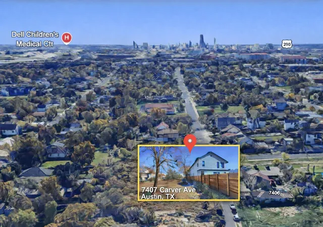 Photo 1 of Land for sale at 7407 Carver Ave, Austin, TX 78752 | MLS# 1322664 | Listing updated on 2026-09-12