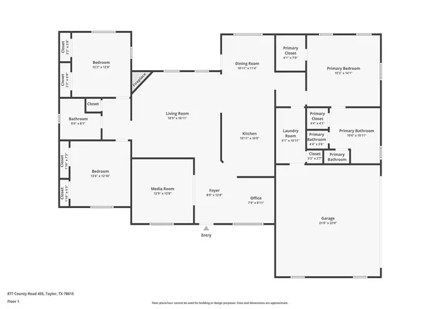 image of 851 & 877 County Road 455, Coupland, TX 78615 | MLS# 9322643