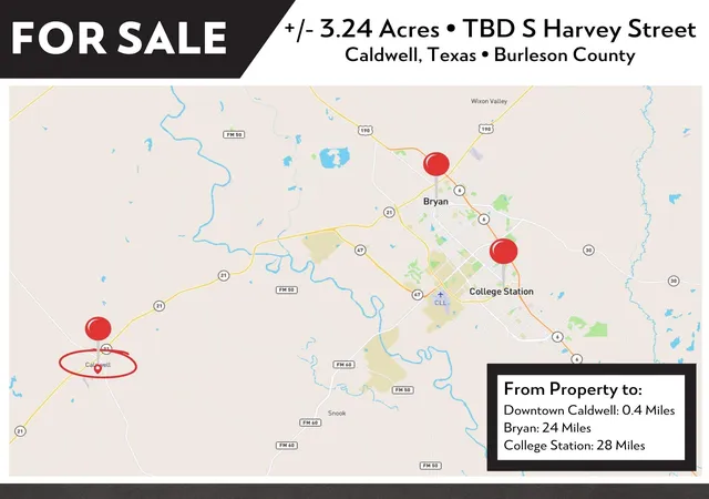 29th image of Tbd (324 Acres) S Harvey St, Caldwell, TX 77836 | MLS# 9108718
