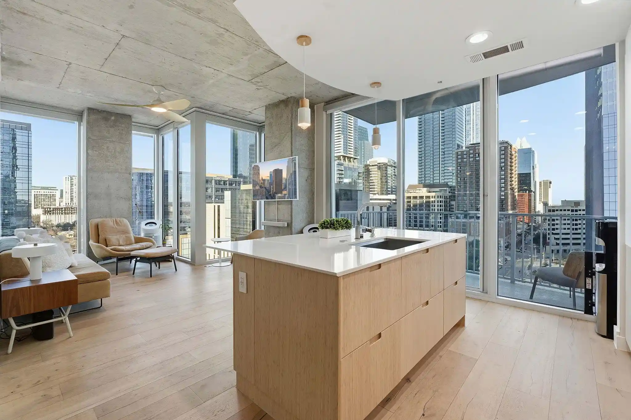 Listing Photo 1 - Condo for sale in 360 Condominiums located at 360 Nueces St, Austin, TX 78701 - Unit #1217