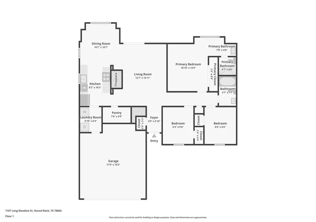 32nd image of 1107 Long Meadow Dr, Round Rock, TX 78664 | MLS# 2627758