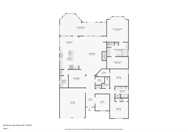 5th image of 204 Norcia Loop, Liberty Hill, TX 78642 | MLS# 8187037