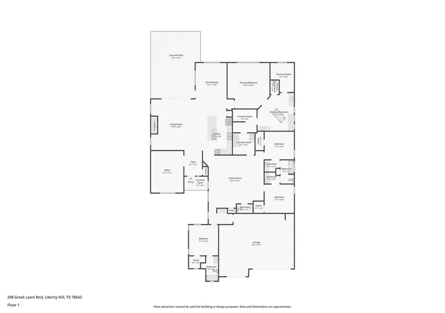 39th image of 208 Great Lawn Bnd, Liberty Hill, TX 78642 | MLS# 3887550