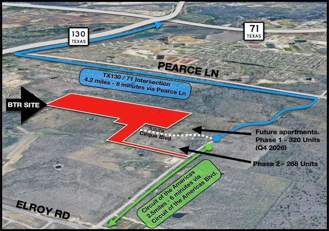 Photo 1 of Land for sale at Tbd Circuit Of The Americas Blvd, Del Valle, TX 78617 | MLS# 1430533 | Listing updated on 2026-05-19