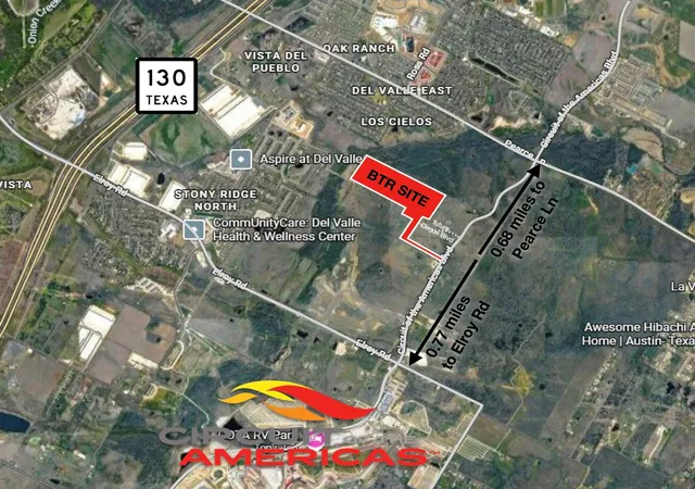 Photo 2 of Land for sale at Tbd Circuit Of The Americas Blvd, Del Valle, TX 78617 | MLS# 1430533 | Listing updated on 2026-05-19