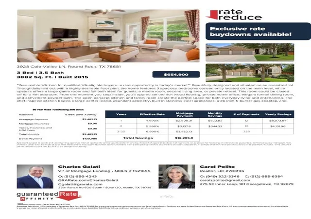 38th image of 3928 Cole Valley Ln, Round Rock, TX 78681 | MLS# 6219924