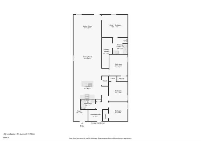 27th image of 406 Low Pasture Trl, Maxwell, TX 78656 | MLS# 8930127