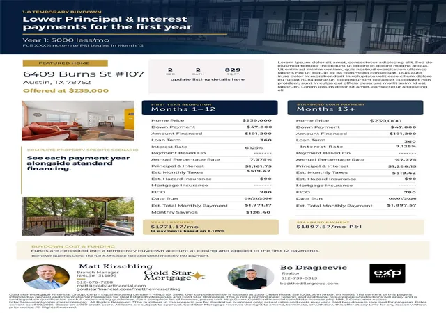 Photo 2 of Condo for sale at 6409 Burns St #107, Austin, TX 78752 | MLS# 9487157 | Listing updated on 2026-09-21