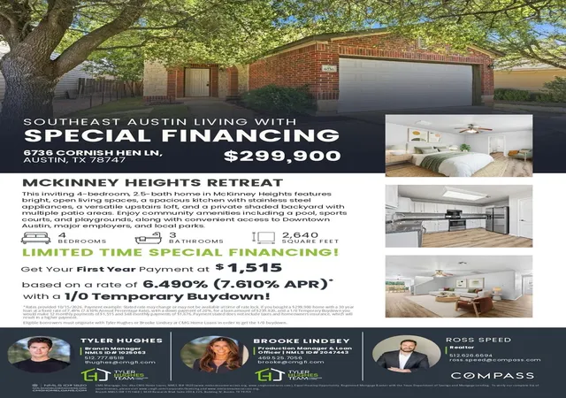 Photo 2 of Single family home for sale at 6736 Cornish Hen Ln, Austin, TX 78747 | MLS# 7349531 | Listing updated on 2026-10-19