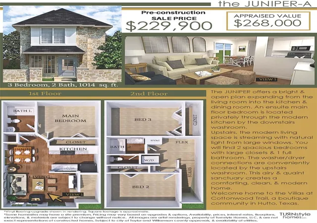 Photo 3 of Single family home for sale at 99 Mager Ln #F, Hutto, TX 78634 | MLS# 8581752 | Listing updated on 2026-08-26