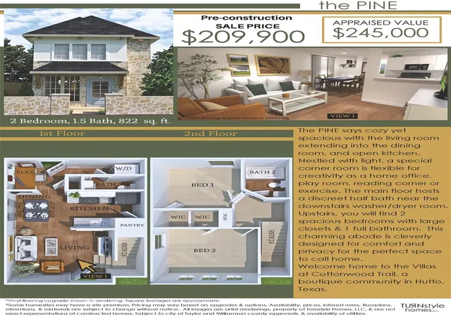 2nd image of 99 Mager Ln #G, Hutto, TX 78634 | MLS# 7822353