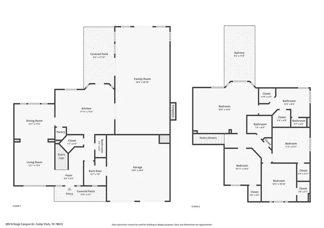 35th image of 309 N Kings Canyon Dr, Cedar Park, TX 78613 | MLS# 2464098