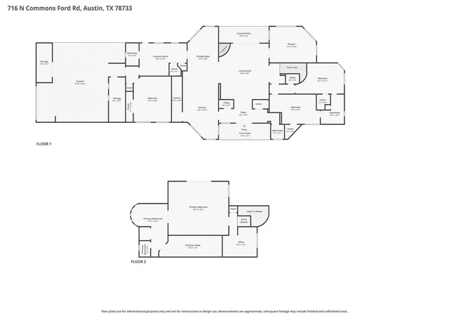 30th image of 716 N Commons Ford Rd, Austin, TX 78733 | MLS# 6422243