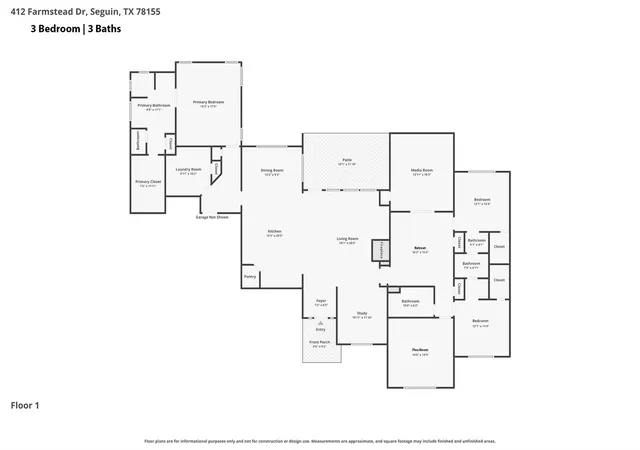 40th image of 412 Farmstead Dr, Seguin, TX 78155 | MLS# 8765742