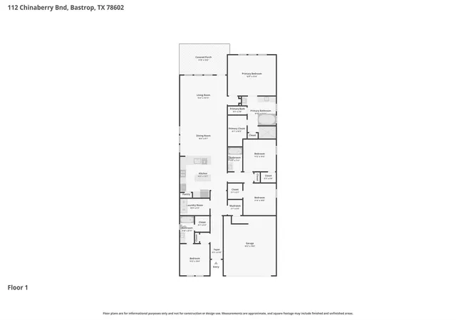 39th image of 112 Chinaberry Bnd, Bastrop, TX 78602 | MLS# 1902398