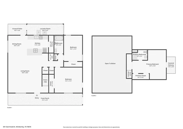 40th image of 501 Oak Knob Dr, Wimberley, TX 78676 | MLS# 2714428