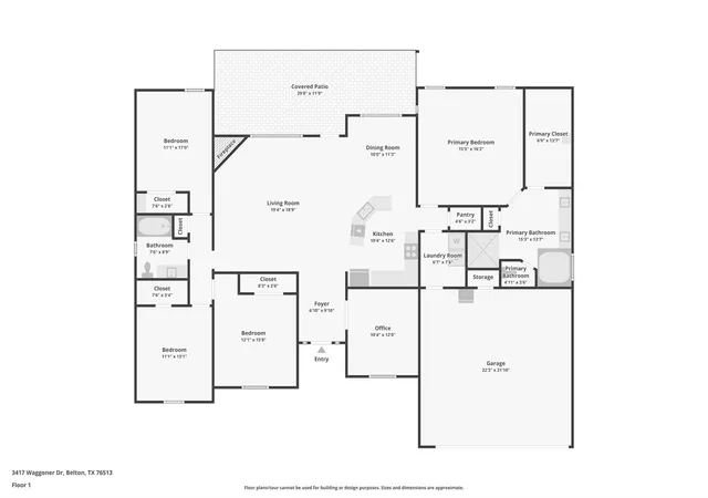 36th image of 3417 Waggoner Dr, Belton, TX 76513 | MLS# 5657311