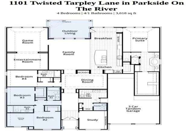 Photo 2 of Single family home for sale at 1101 Twisted Tarpley Ln, Georgetown, TX 78628 | MLS# 9923919 | Listing updated on 2026-09-04