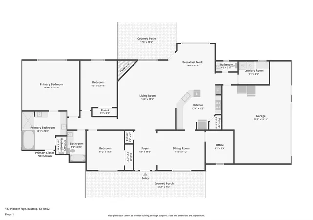 40th image of 187 Pioneer Psge, Bastrop, TX 78602 | MLS# 8618654