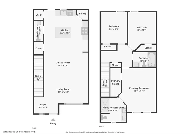 33rd image of 2540 Violet Theo Ln, Round Rock, TX 78665 | MLS# 3808891