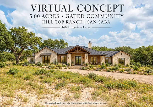 Photo 1 of Land for sale at 140 Longview Ln, San Saba, TX 76877 | MLS# 5153646 | Listing updated on 2026-10-29