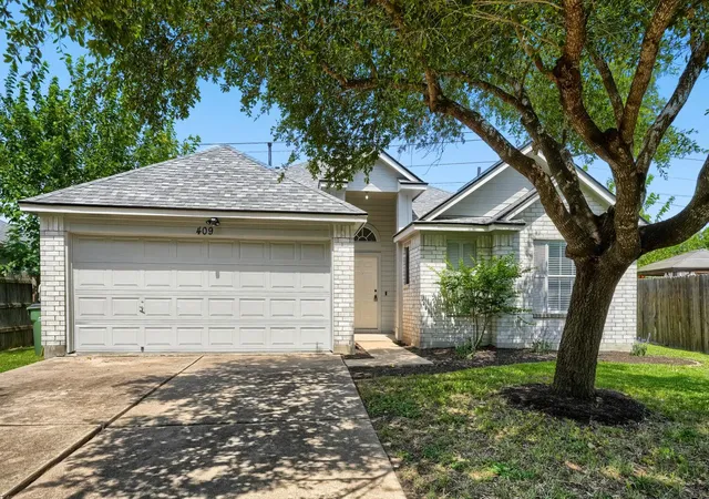 Photo 1 of Single family home for sale at 409 Willowbrook Dr, Hutto, TX 78634 | MLS# 8507392 | Listing updated on 2026-08-04