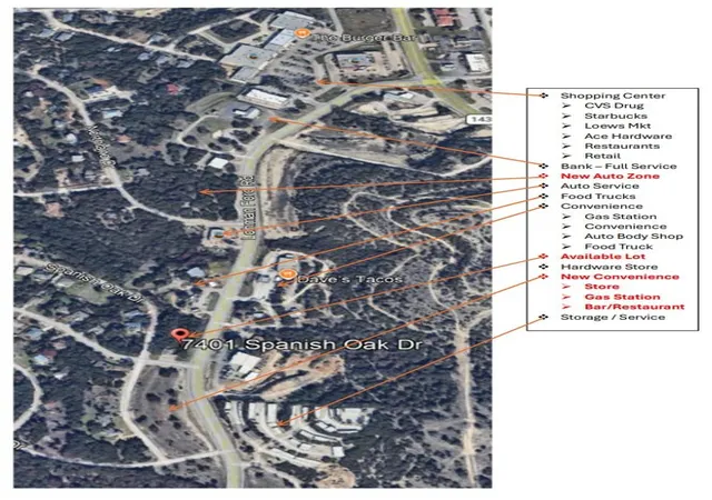 Photo 1 of Land for sale at 7401 Spanish Oak Dr, Lago Vista, TX 78645 | MLS# 5801551 | Listing updated on 2026-08-20