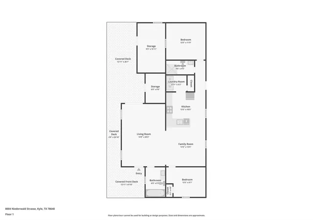 Photo 3 of Manufactured home for sale at 8004 Niederwald Strasse, Kyle, TX 78640 | MLS# 7902757 | Listing updated on 2026-10-09
