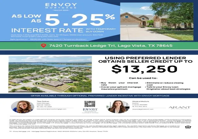 Photo 2 of Single family home for sale at 7420 Turnback Ledge Trl, Lago Vista, TX 78645 | MLS# 8749843 | Listing updated on 2026-09-29