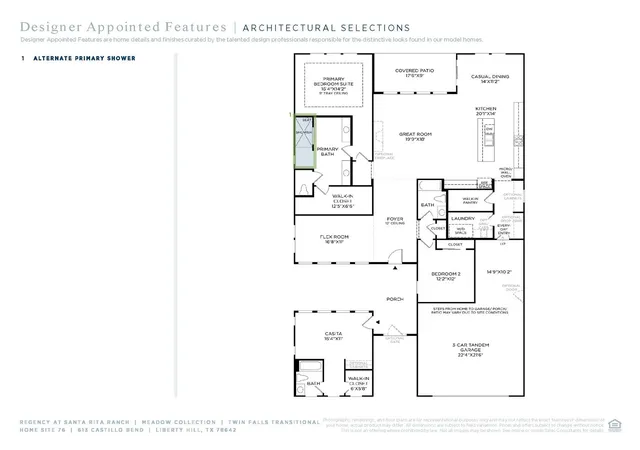 Photo 2 of Single family home for sale at 613 Castillo Bnd, Liberty Hill, TX 78642 | MLS# 6598141 | Listing updated on 2026-09-03
