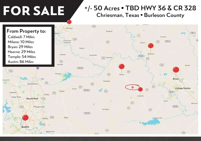 2nd image of Tbd Hwy 36 & Cr 328, Caldwell, TX 77838 | MLS# 1204566
