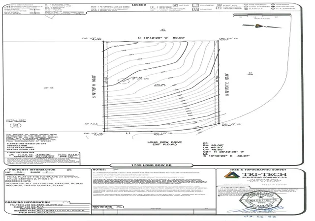 Photo 3 of Land for sale at 1709 Long Bow Dr, Leander, TX 78641 | MLS# 3194520 | Listing updated on 2026-10-02