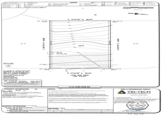 Photo 3 of Land for sale at 1713 Long Bow Dr, Leander, TX 78641 | MLS# 6799427 | Listing updated on 2026-10-02